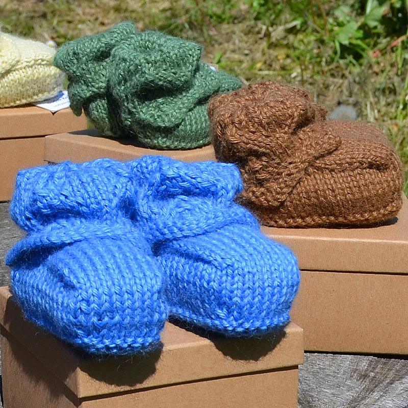 Norfolk Knits child’s bootees