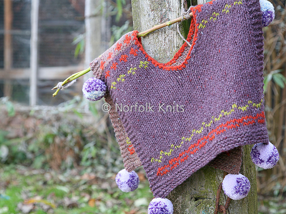 Norfolk Knits handmade Tweed Child’s Poncho